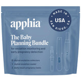 Apphia Baby Planning Bundle - 15 Digital Ovulation Tests and 3 Pregnancy Tests, 6 Days Sooner for Early Pregnancy Detection- Made in USA