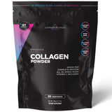 Livingood Daily Chocolate Collagen Powder - Hydrolyzed Collagen Peptides Powder Plus Vitamin C - Complete Protein with 20 Amino Acids - Type I & III, Grass-Fed, Keto, Paleo - 30 Servings, 12.3oz