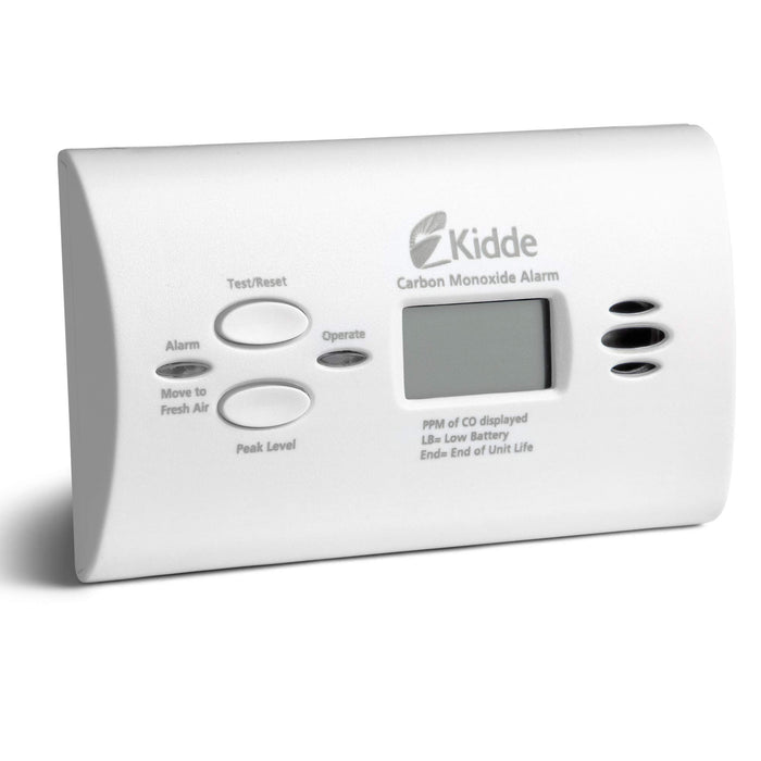 Kidde Carbon Monoxide Detector, AA Battery Powered CO Alarm with LEDs, Test-Reset Button, Low Battery Indicator, Portable