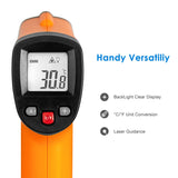 Helect (NOT for Human) Infrared Thermometer, Non-Contact Digital Laser Temperature Gun -58°F to 1022°F (-50°C to 550°C) with LCD Display