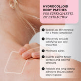 ZitSticka Hydrocolloid Body Patches | 9 Pack GOO GETTER Clarifying Blemish Patches for Body Zits | Acne Treatment Exfoliating & Moisturizing Skin | Zit Patch and Pimple Stickers