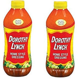 DOROTHY LYNCH Salad Dressing | Sweet & Spicy | Thick & Creamy | Salads, Dips, Sauces, & Marinades | French Style Condiment | Tangy | Gluten Free | No Trans Fat | USA Made (Home Style, 32 oz (2 Pack))