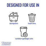 Terro T800 Garbage Guard Trash Can Insect Killer - Kills Flies, Maggots, Roaches, Beetles, and Other Insects (Pack of 2)