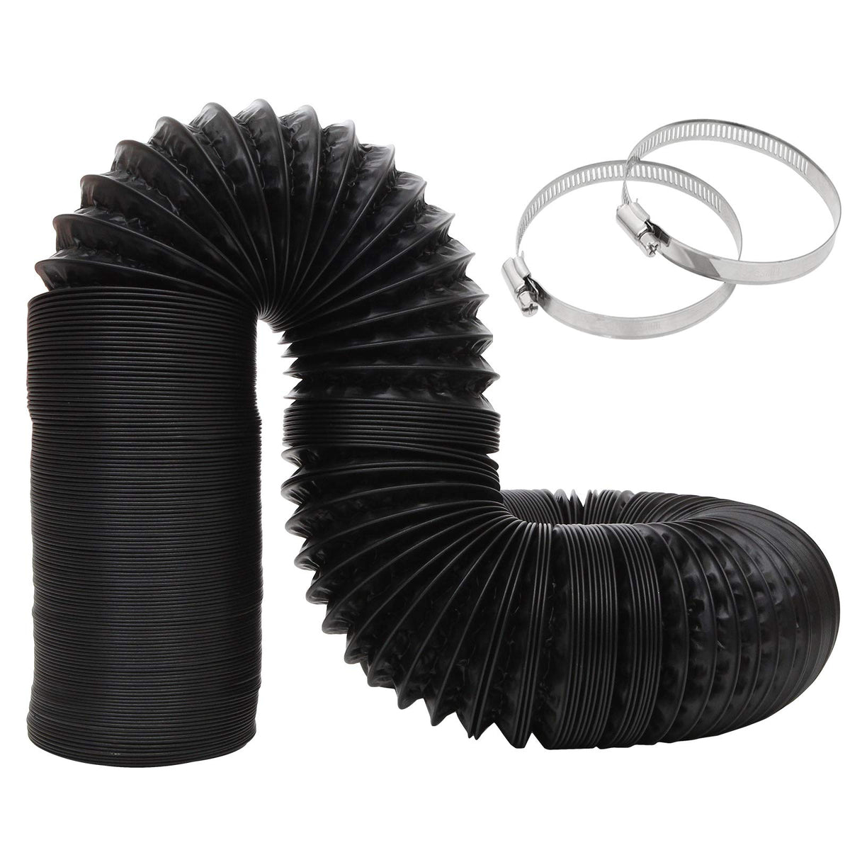 3 Inch 16.5 Feet Dryer Vent Hose, Non-Insulated Flexible PVC Air Duct