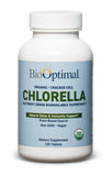 BioOptimal Organic Chlorella Tablets - Organic, Non-GMO, No Additives or Fillers - 500mg Premium Quality Dietary Supplement with Vitamins, Minerals, & Antioxidants (120 Tablets)