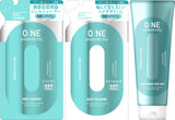 One Amino Rescue (O/NE aminoRESQ) Amino Acid Shampoo Treatment (Refill + Hair Pack 3-piece Set) 350mL/350g/200g [Salon Shampoo Damage Repair Rich Foam Fresh Floral Scent]