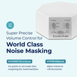 LectroFan High Fidelity White Noise Machine with 20 Unique Non-Looping Fan and White Noise Sounds and Sleep Timer