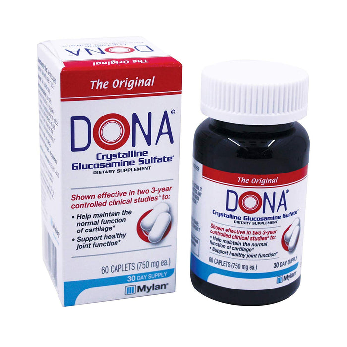 WynnPharm DONA Crystalline Glucosamine Sulfate 60 caplets [Health and Beauty]