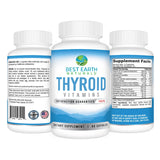 Best Earth Naturals Thyroid Support Supplement for Women and Men 30 Day Supply (60 Capsules)