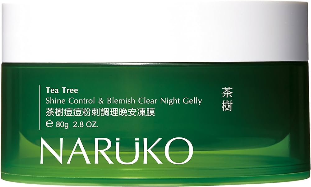 [NARUKO] Tea Tree Shine Control & Blemish Clear Night Gelly Sleeping Mask 80g