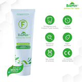 BioMin F Toothpaste - Helps Strengthen & Protect Enamel, Provide Relief to Sensitive Teeth - 75ml Mild Minty Flavour Fluoride Toothpaste for Adults & Kids - Suitable for Vegans, Not Tested on Animals