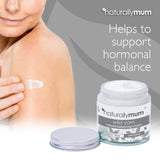 NaturallyMum - Wild Yam Cream for Hormone Balance for Women [Natural] - Support for Perimenopause & Menopause - Wild Yam Balancing Cream - Wild Yam Hormone Cream for Women - Unscented - Made in UK