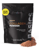 Livingood Daily Chocolate Collagen Powder - Hydrolyzed Collagen Peptides Powder Plus Vitamin C - Complete Protein with 20 Amino Acids - Type I & III, Grass-Fed, Keto, Paleo - 30 Servings, 12.3oz