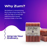 Indigo Wild Zum Bar Goat's Milk Soap - Mother's Day Gift - Patchouli-Orange - 3 oz (3 Pack)