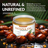 Raw Batana Oil For Hair Growth: Dr.Sebi Approved Conditioner - Batana oil Sourced from Honduras 4.23 oz