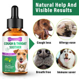 Dog Cough Treatment - Herbal Dog Cough Relief Drops for Allergy, Dry, Wet & Barky Cough - Allergy Relief Immune Supplement for Dogs of All Breeds & Sizes