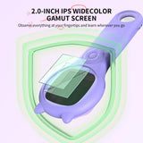 Microscope for Kids - Portable Handheld Magnifying Glass for Kids - Mini Digital Microscope for Kids Educational Science Toys, Christmas Birthday Gifts for Age 3 4 5 6 7 8 Girls&Boys （Purple）