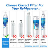 ICEPURE 4396508 Refrigerator Water Filter Replacement for EveryDrop Filter 5, EDR5RXD1, Whirlpool 4392857, NL300, 4396510, 4396509, 4396547, LC400V, 4396510p, WF-NLC240V,PNL240V, 2PACK