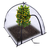 Garden Netting Cover, Outdoor Insect Barrier Plant Tent Cover with Zip Entry, Durable Mesh Plant Netting Protect Potted Plants Fruits Flower from Insect Bird Animals Eating (28 * 28 * 30inch)