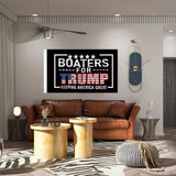 WENWELL Boaters for Trump 2024 flag 3x5 Ft,Keeping America Great Flags Outdoor,Donald Trump President Flag for boat with 2 Brass,Fade Resistant Durable Polyeste