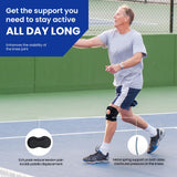 Galvaran Patellar Knee Brace Support Strap Knee Pain Relief Adjustable Knee Strap for Tendonitis, Arthritis, Jumpers, Tennis Running Injury Recovery (Medium)