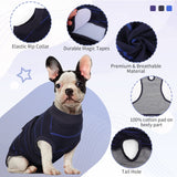 Kuoser Recovery Suit for Dogs, Spay Recovery Femle Dog Onesie Male Neuter Suit, Anti Licking Dog Surgical Suit Soft Dog Body Suits After Surgery for Small Medium Large Dogs,Substitute E-Collar & Cone