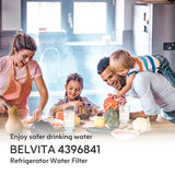 BELVITA Water Filter Compatible with EDR3RXD1, 4396841, 4396710, Filter 3, 46-9083,46-9030, 9030, 9083 Refrigerator Water Filter (3 Pack)