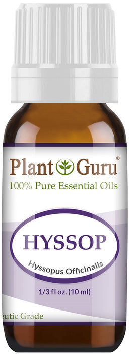 Hyssop Essential Oil 10 ml 100% Pure Undiluted Therapeutic Grade.