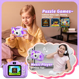 Kids Camera Toy, masterbee Children Camera Toys for Kids Age 3-12, Christmas/Birthday Gifts for Girls, 1080P HD Video Kids Digital Camera, Gift for 3 4 5 6 7 8 9 10 11 12 Year Old Girl