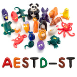 Aestd-ST Polymer Clay 36 Colors, Modeling Clay for Kids, Non-Sticky Oven Bake Clay with Sculpting Tools and Accessories, Holiday Halloween Christmas Gift for Children and Artists.