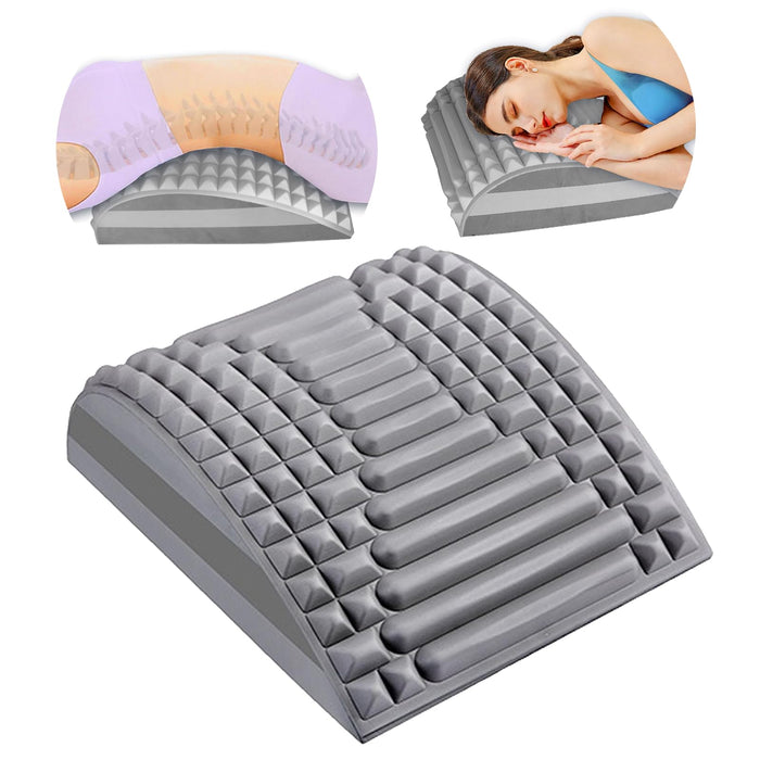 Acemend Back Stretcher,Refresh Back Stretcher, Neck and Back Stretcher for Lower Back Pain Relief,Herniated Disc, Sciatica, Scoliosis, As Gift for Girlfriend, Suitable for Various Places - Home, Gym