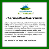 Pure Mountain Botanicals Chaste Tree Berry Capsules - Kosher Vegan Caps with 400mg Organic Vitex Chasteberry