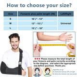 KONSEDIK Arm Sling Shoulder Injury Immobilizer for Men&Women,Medical Sling with Shoulder Pad for Rotator Cuff Injury,Support for Arm,Wrist, Elbow,Clavicle Fracture Post-Surgery (Comfortable,Large)