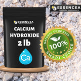 Calcium Hydroxide 2lb by Essencea Pure Bulk Ingredients | Fine Powder | Premium Quality (32 Ounces)