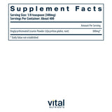 Vital Nutrients DGL Powder | Vegan Supplement | DGL Licorice Root Extract to Support Healthy Stomach Lining and Digestive Tract* | Gluten, Dairy and Soy Free | Non-GMO | 120 Grams
