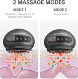 Hangsun Smart Cupping Therapy Set with APP 5 in 1 Electric Cupping Massager for Pain Relief and Cellulite Red Light Gua Sha Massage 7 Levels Suctions