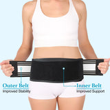 Zekeson Si Belt, Sciatica Belt for Women and Men, Pain Relief for Lower Back, Sacroiliac, Sciatic, Pelvic, Lumbar, Hip, Leg, Sacral Nerve