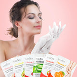 Swiffen 24 Pcs Fruits Beauty Hand Mask Bulk Hydrating Hand Moisturizing Gloves Shea Butter Aloe Treatment Mask for Spa Kit Sleeping Skincare Gift Beauty Kits for Women