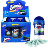 Zazers Sippie Pop Candy Filled Straws - 12 Pack Blue Raspberry Flavor Mini Candy Straws Ideal for Christmas Candy Stocking Stuffers, Birthday, Party Occasions, Kosher, Approx. 240 Sticks,