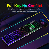 HUO JI E-Yooso Z-88 Wired Typewriter Style Mechanical Gaming Keyboard, Programmable RGB Backlit, Blue Switches - Clicky, Detachable USB-C Cable, Retro 104 Keys for PC, Mac, Black