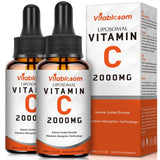 Liposomal Vitamin C 2000mg Liquid for Adults, High Absorption VIT C, Maximize Vitamin C, for Immune System & Antioxidant, 60ML (2 Bottle)