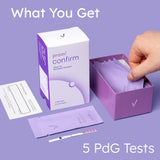 Proov Predict & Confirm Ovulation | Predict The Fertile Window and Confirm Successful Ovulation with one dual-hormone test kit | 15 LH tests and 5 FDA Cleared PdG Tests | One cycle pack