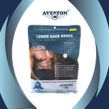 AVESTON Back Support Lower Back Brace for Back Pain Relief - Thin Breathable Rigid 6 ribs Adjustable Lumbar Support Belt for Men/Women Keeps Your Spine Straight – XLarge for Circumference 46-52" Belly