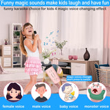 Karaoke Machine for Kids, Mini Karaoke Machine for Kids Adults, Portable Bluetooth Speaker with 1 Wireless Microphones, Christmas Birthday Toys Birthday Gifts for Girls 4, 5, 6, 7, 8+ Years Old Kid