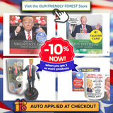 Pop Up Birthday Card with Light & Sound Says Happy Birthday in Donald Trump REAL Voice for Men and Women, Mom & Dad, Husband or Wife