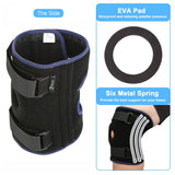 Nvorliy Plus Size Knee Braces for Knee Pain, Extra Large Adjustable Knee Support with Side Stabilizers for Arthritis Pain, Meniscus Tear, ACL, LCL, Injury Recovery & Pain Relief - Fit Women & Men (7XL/8XL)