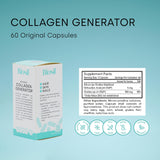 Biosil Collagen Generator - 60 Capsules, Pack of 2 - with Patented ch-OSA Complex - Generates & Protects Your Own Collagen - GMO Free - 120 Total Servings