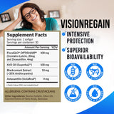 LABO Nutrition VisionREGAIN - Smart Liposomal Delivery, up to 8X Higher Absorption, 20mg FloraGLO Lutein, zeaxanthin, Superba Krill, AstaReal Astaxantin, Supports Vision Health, 30 softgels