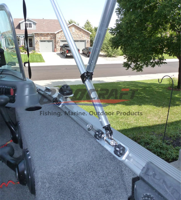 Brocraft Lund Boat Sport Tracker Bimini Top Mount/Canopy Mounts/Lund B